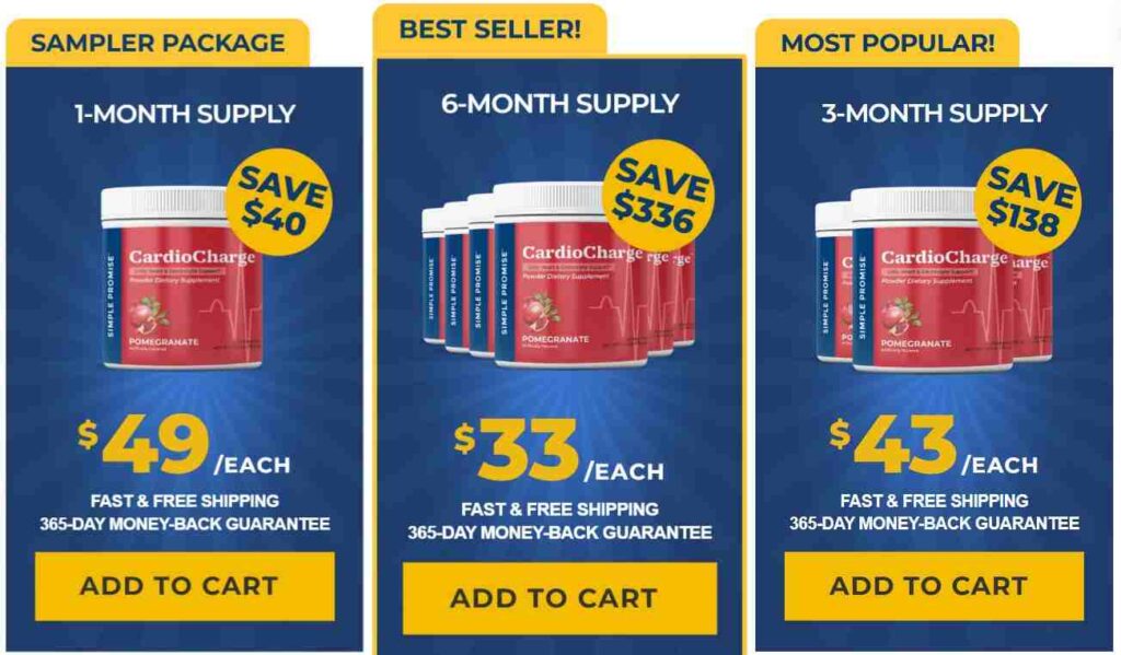 CardioCharge Price