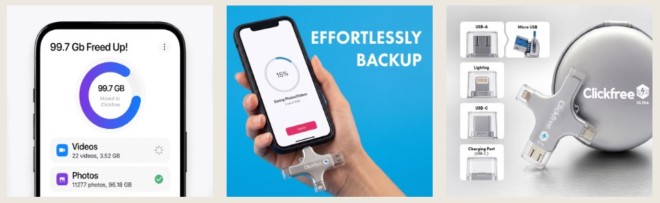 Clickfree Features
