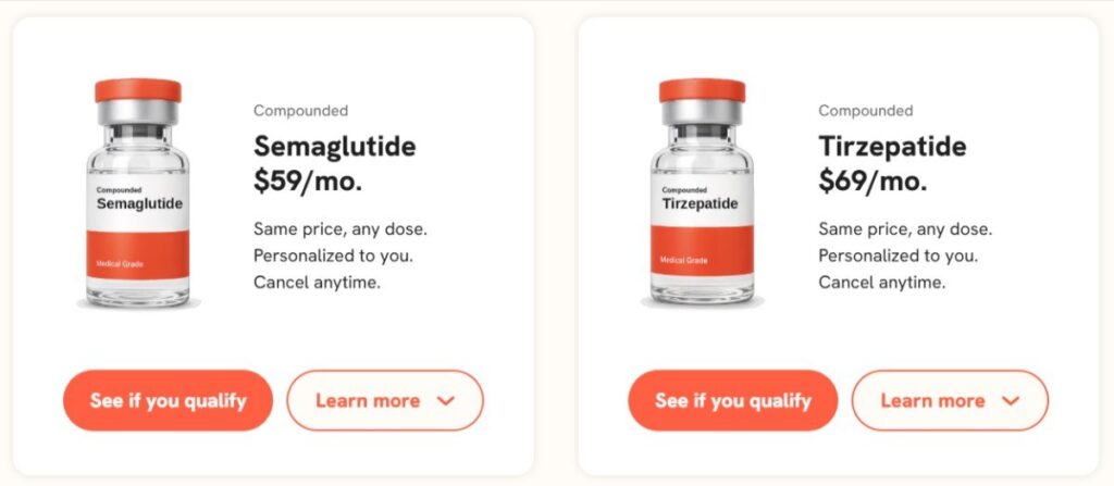 Collective GLP-1 medication options