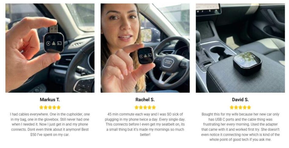 DrivePair Wireless CarPlay Customer Review