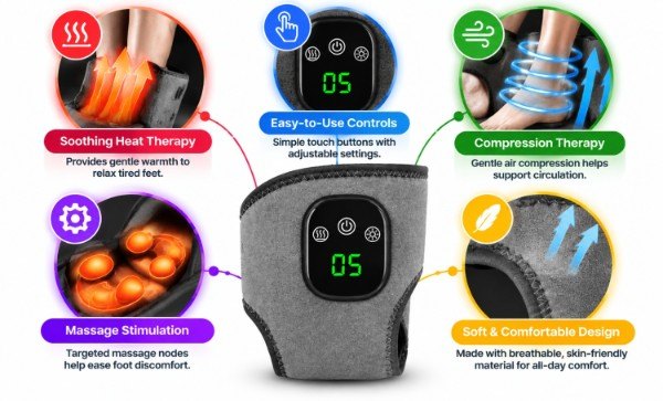 EMSense Foot Massager features