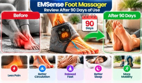 EMSense Foot Massager weeek by week
