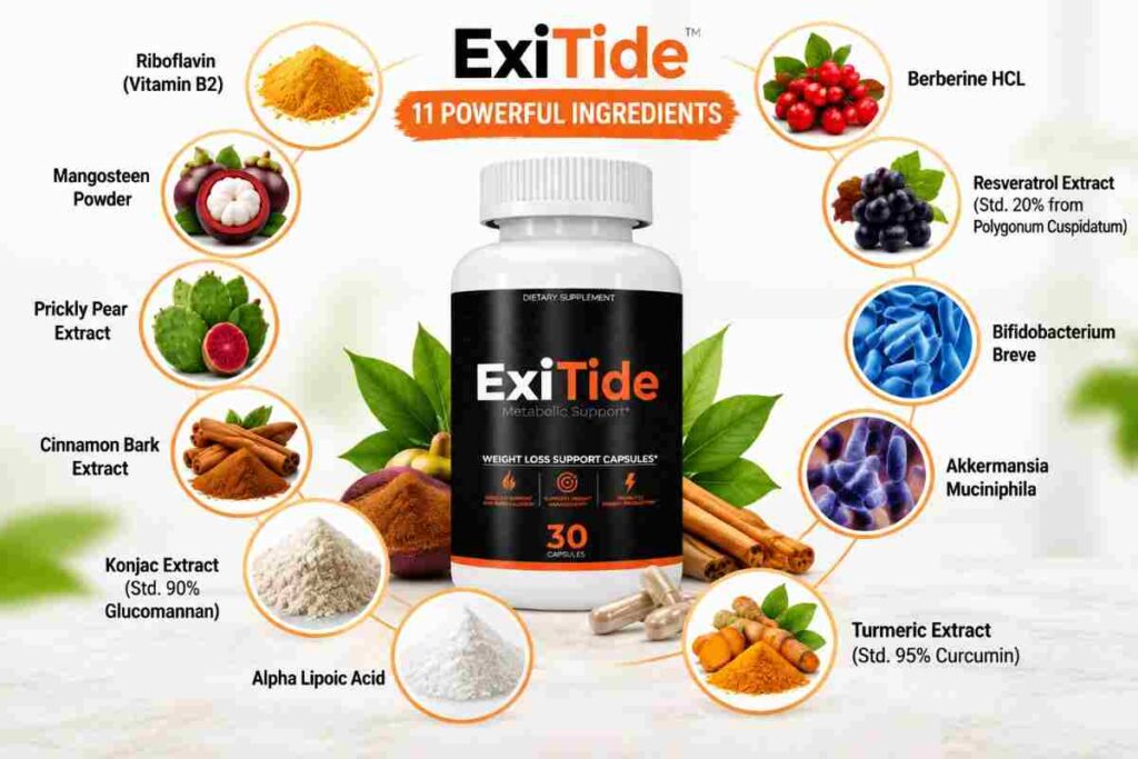 ExiTide ingredients