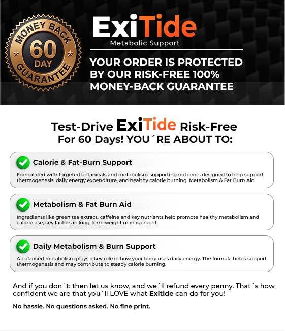 ExiTide money back guarantee