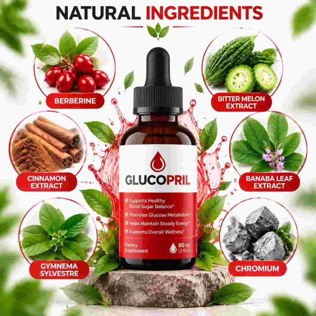 GlucoPril ingredients