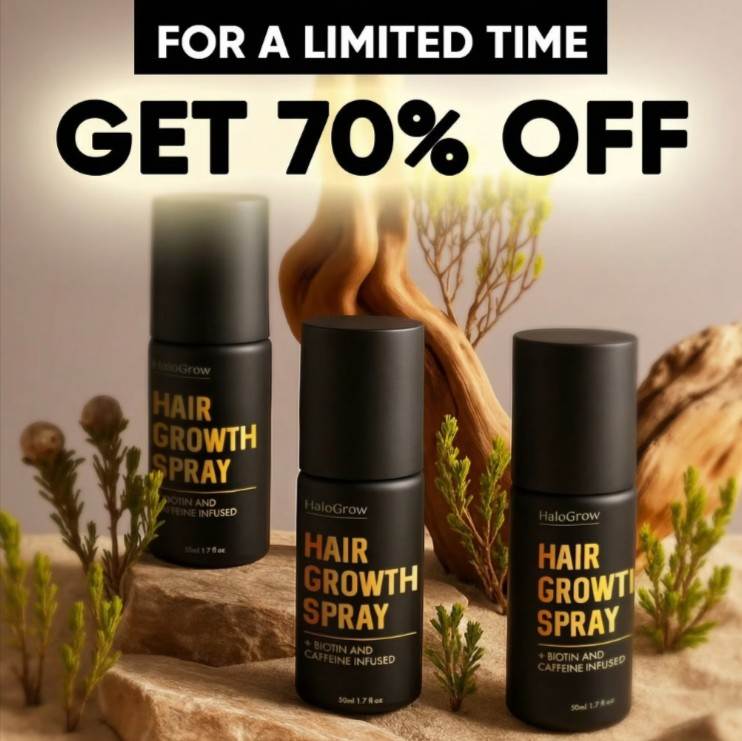 HaloGrow Hair Spray uses where to buy