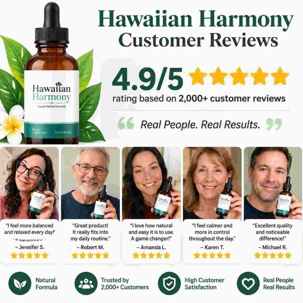 Hawaiian Harmony cuatomer reviews