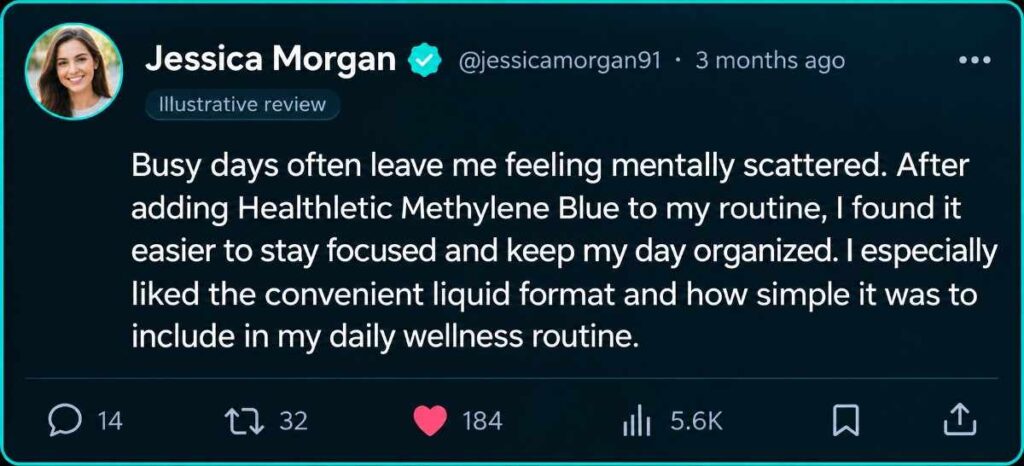 Healthletic Methylene Blue customer review