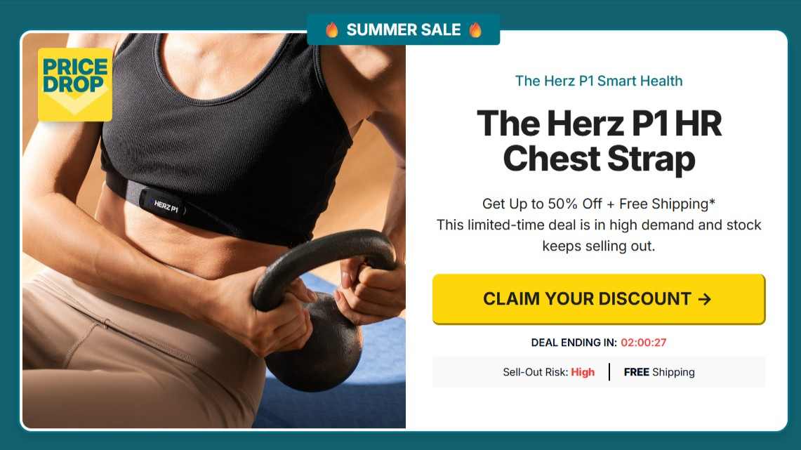 Herz P1 HR Chest Strap Offers