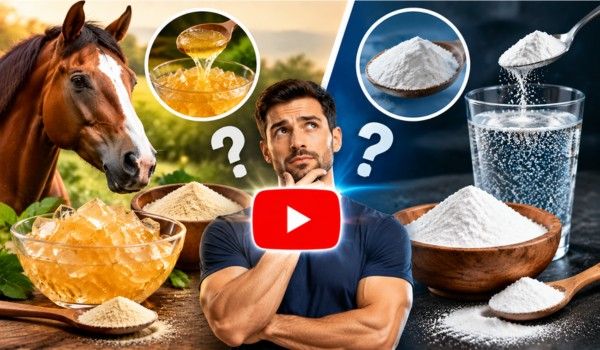 Horse Gelatin Trick for Men Recipe vs Baking Soda