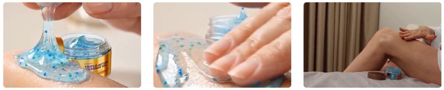 Kinzeno Massage Gel Use