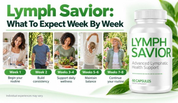 Lymph Savior week by week