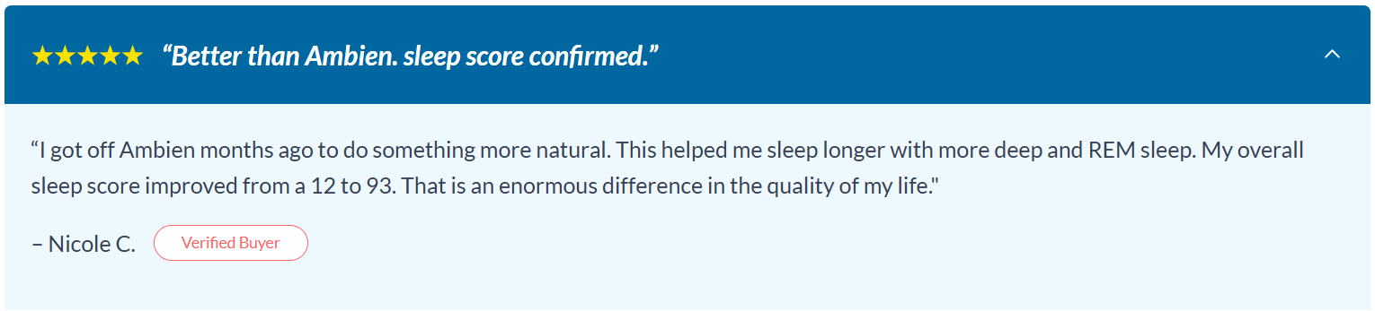 Magne Sleep Customer Reviews