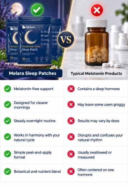 Melara Sleep Patches vs