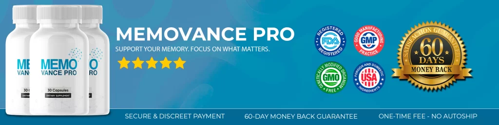 Memovance Pro banner