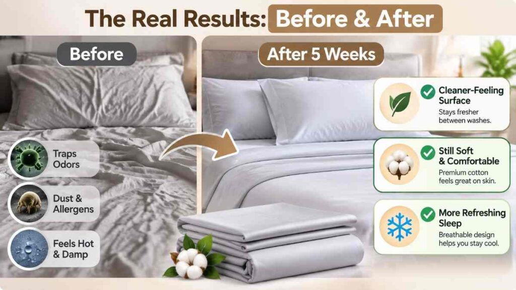 Miracle Sheets Reviews before and atfer