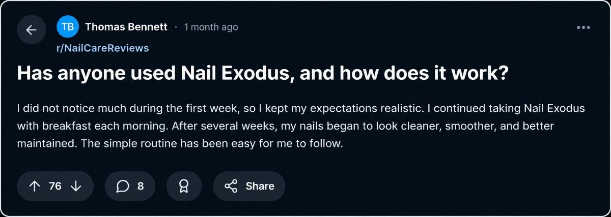 Nail Exodus reddit review