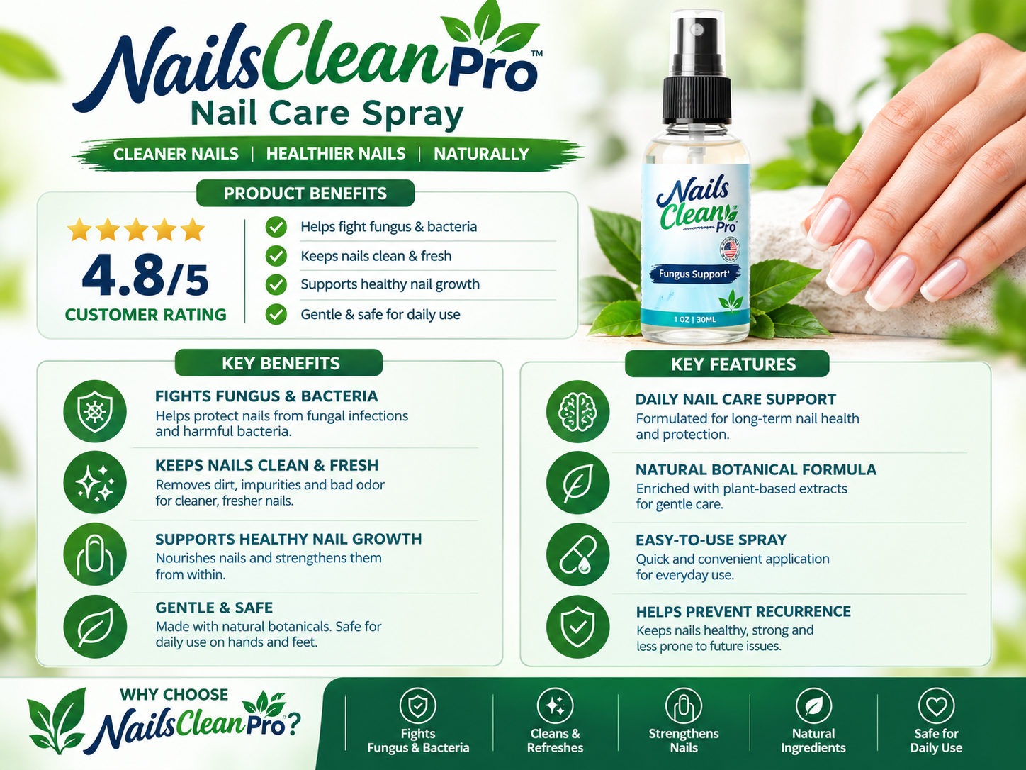 NailsCleanPro benefits
