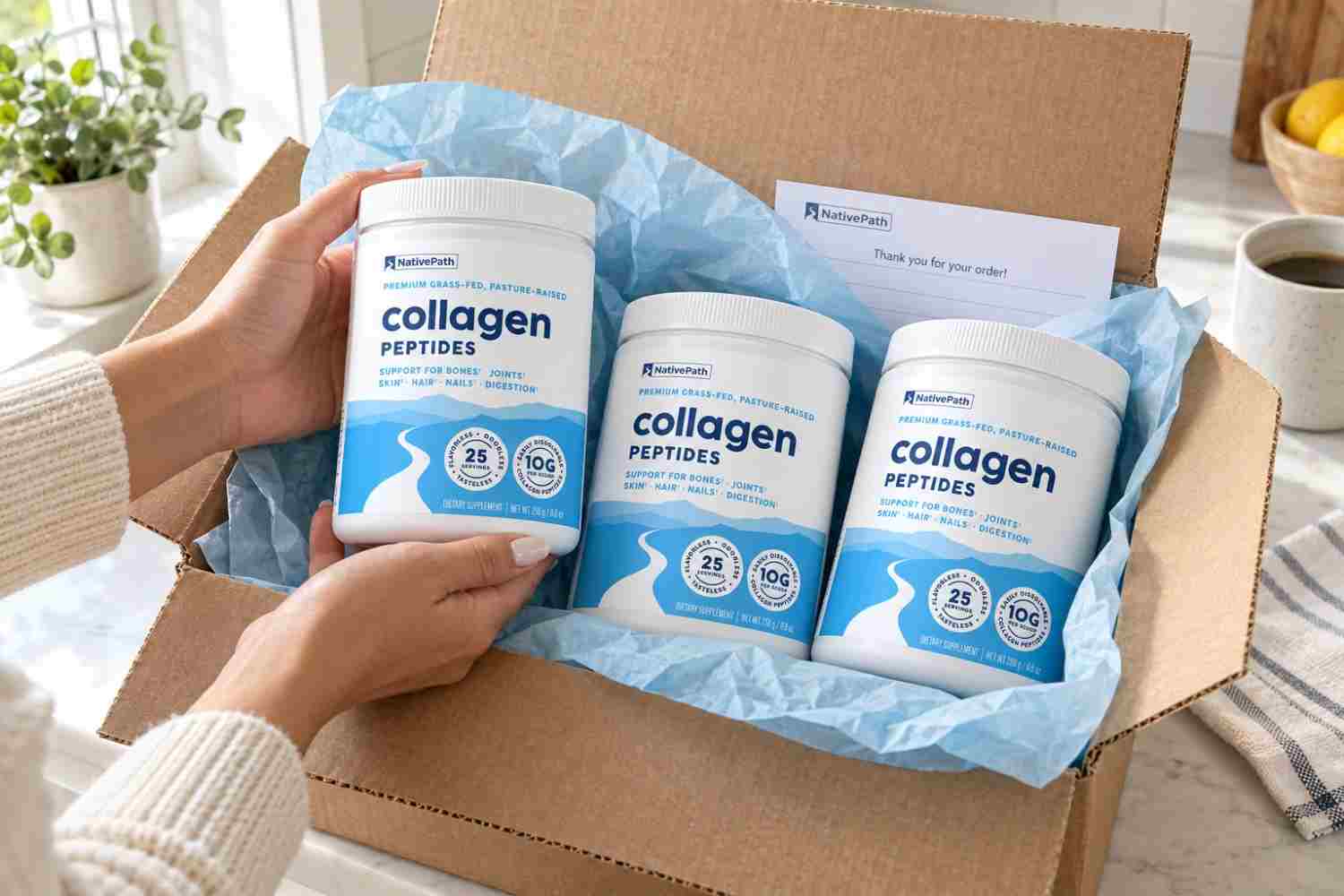 Native Path Collagen open box