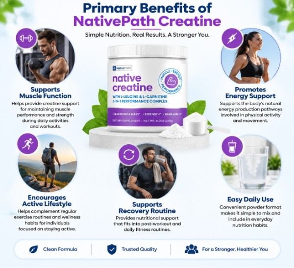 Native Path Creatine benefits