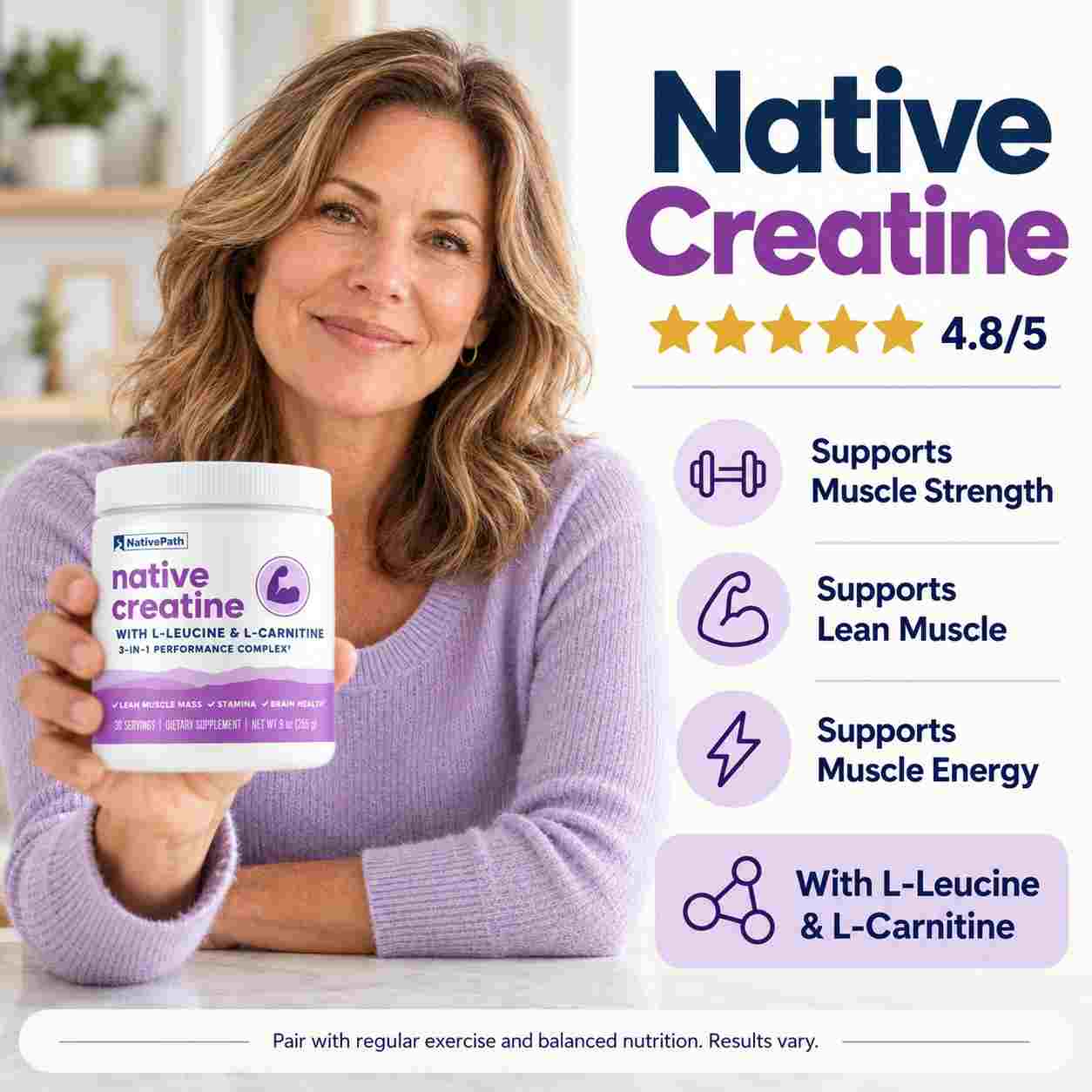 NativePath Native Creatine benefit