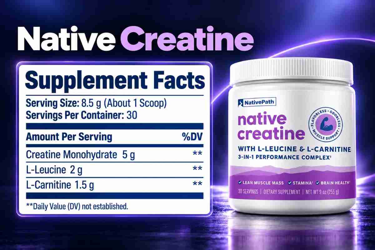 NativePath Native Creatine supplement