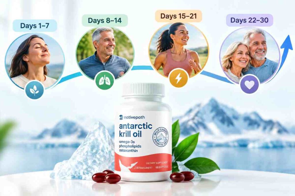 Nativepath Antric Krill Oil Timeline
