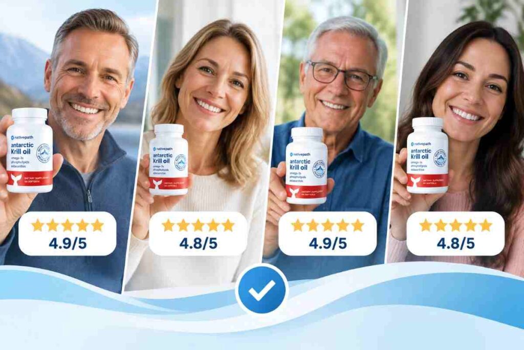 Nativepath Antric Krill Oil customer reviews