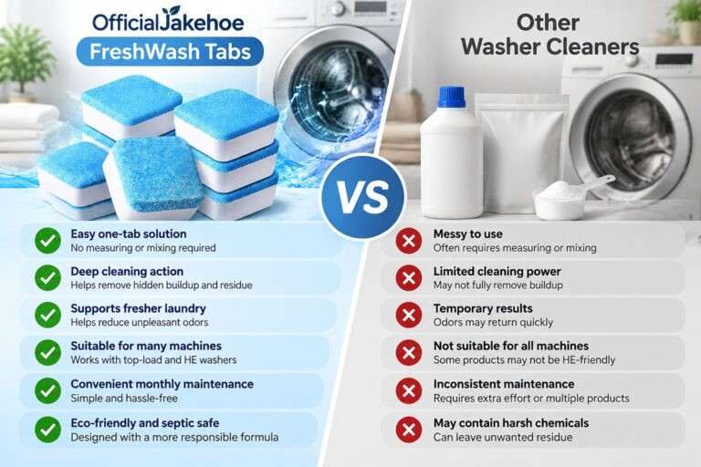 OfficialJakehoe FreshWash Tabs vs Others