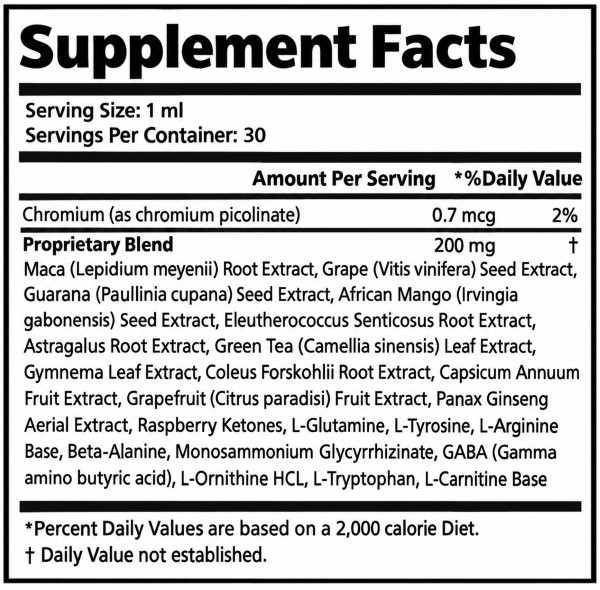 Olivaro supplement fact