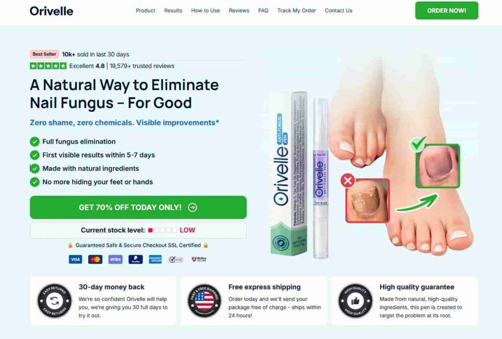 Orivelle Fungus Pen- Reviews