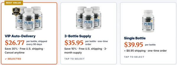 Pure Cellular Detox prices