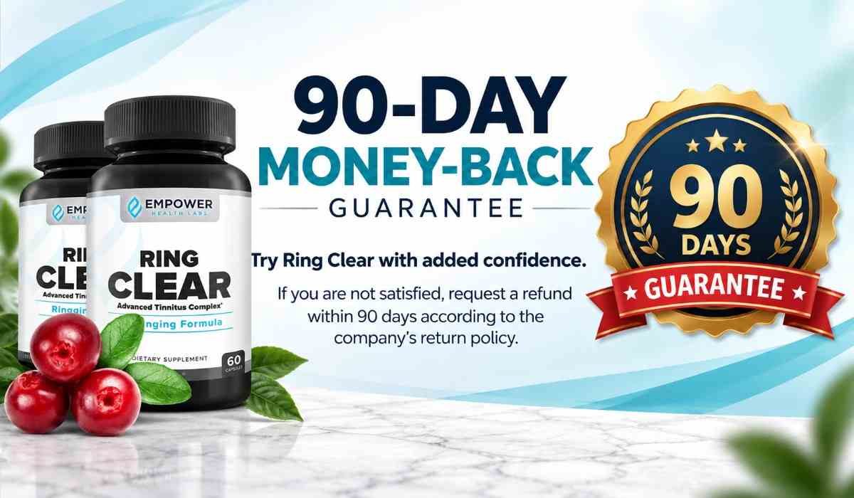 Ring Clear 90-Day Money-Back Guarantee