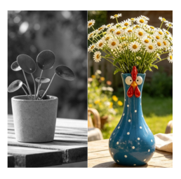 Shirem Cheeky Chook Vase benefits