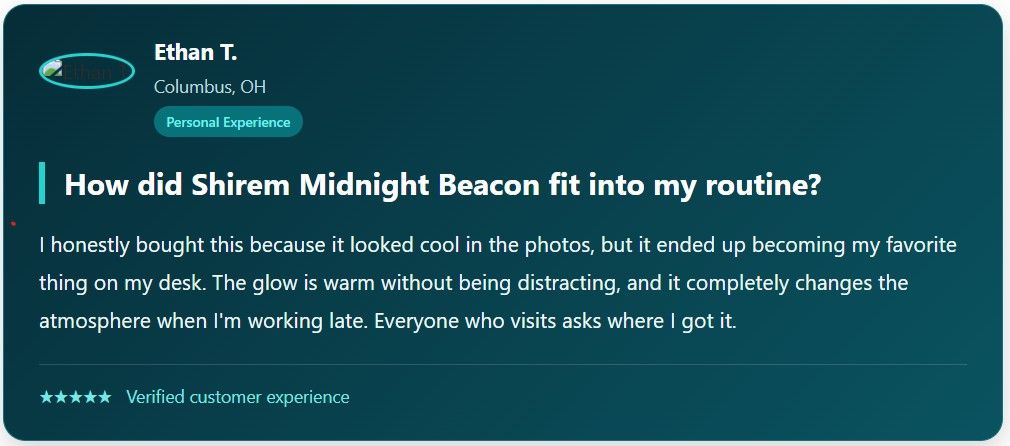 Shirem Midnight Beacon Review
