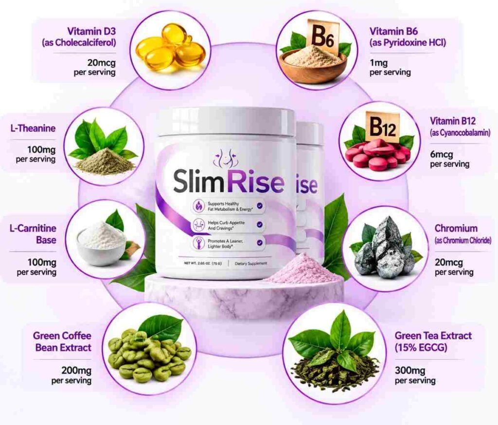 SlimRise ingredients