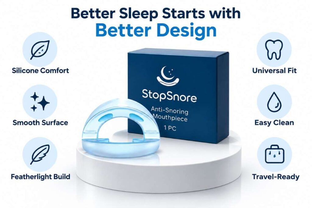 Snorelio features