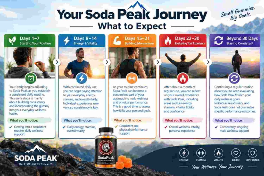 Soda Peak week by week