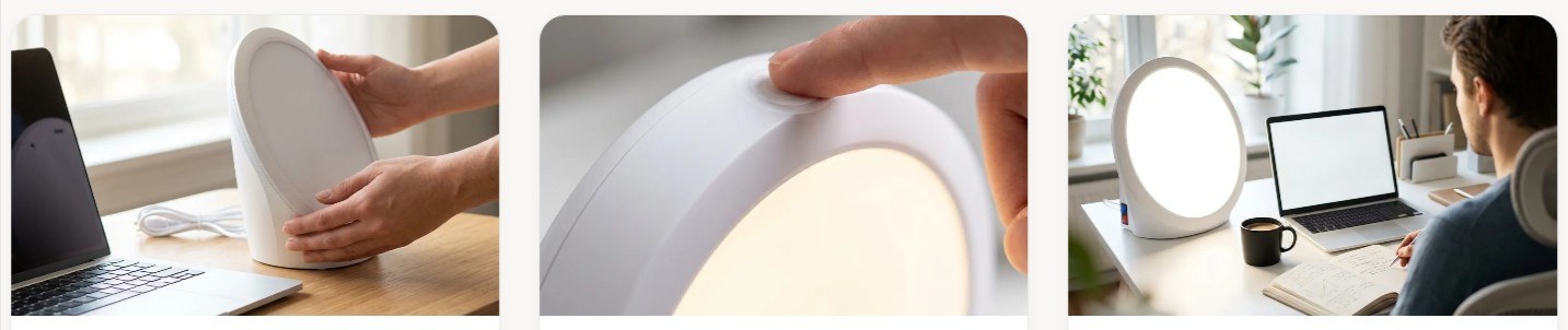 Velin Sunniva Light SAD Lamp Use