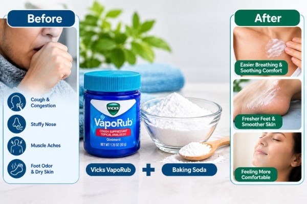 Vicks VapoRub With Baking Soda