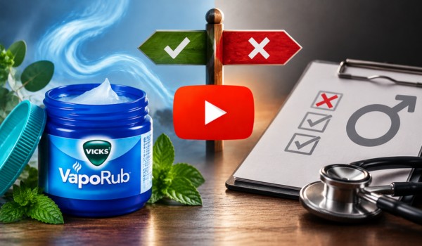 Vicks VapoRub for Male health uses