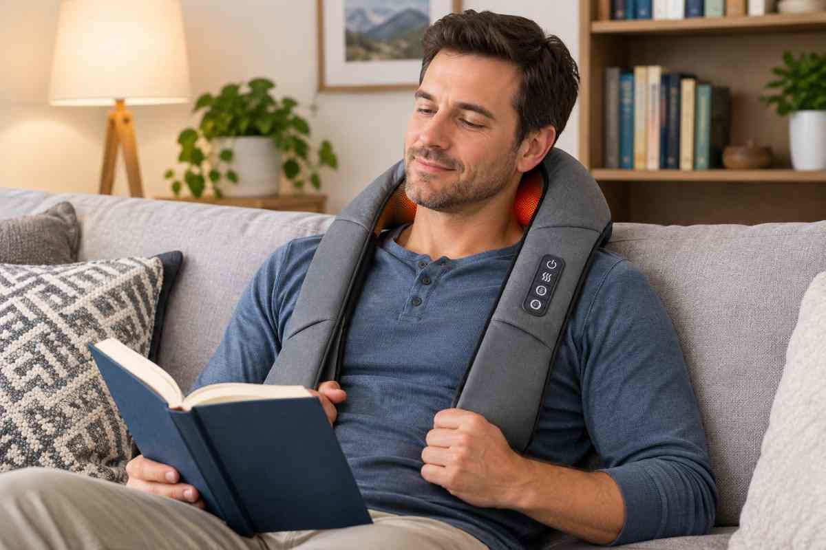 Vital Shoulder Massager user