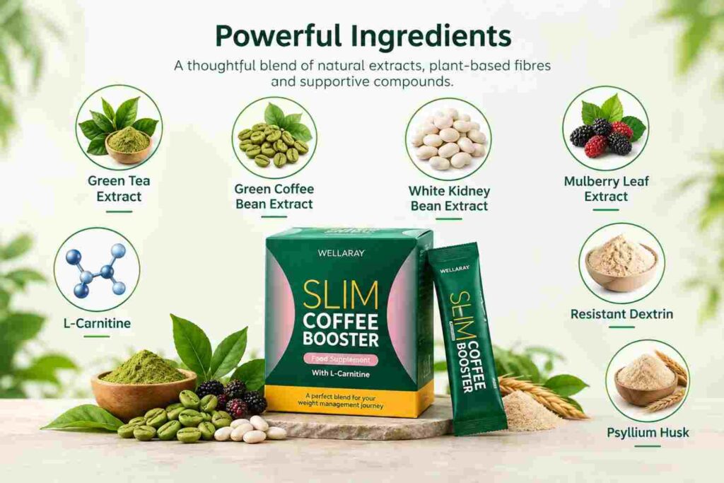 Wellaray Slim Coffee Booster Ingredients