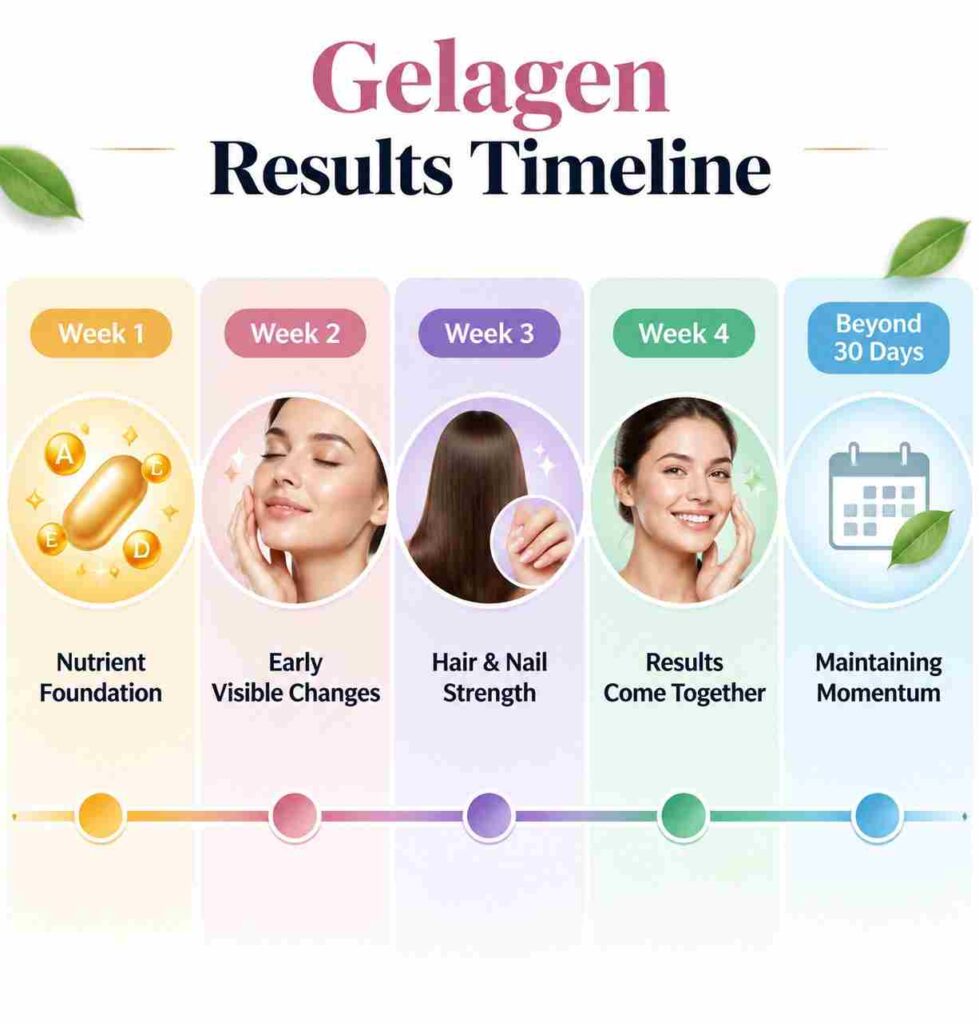 gelagen timeline