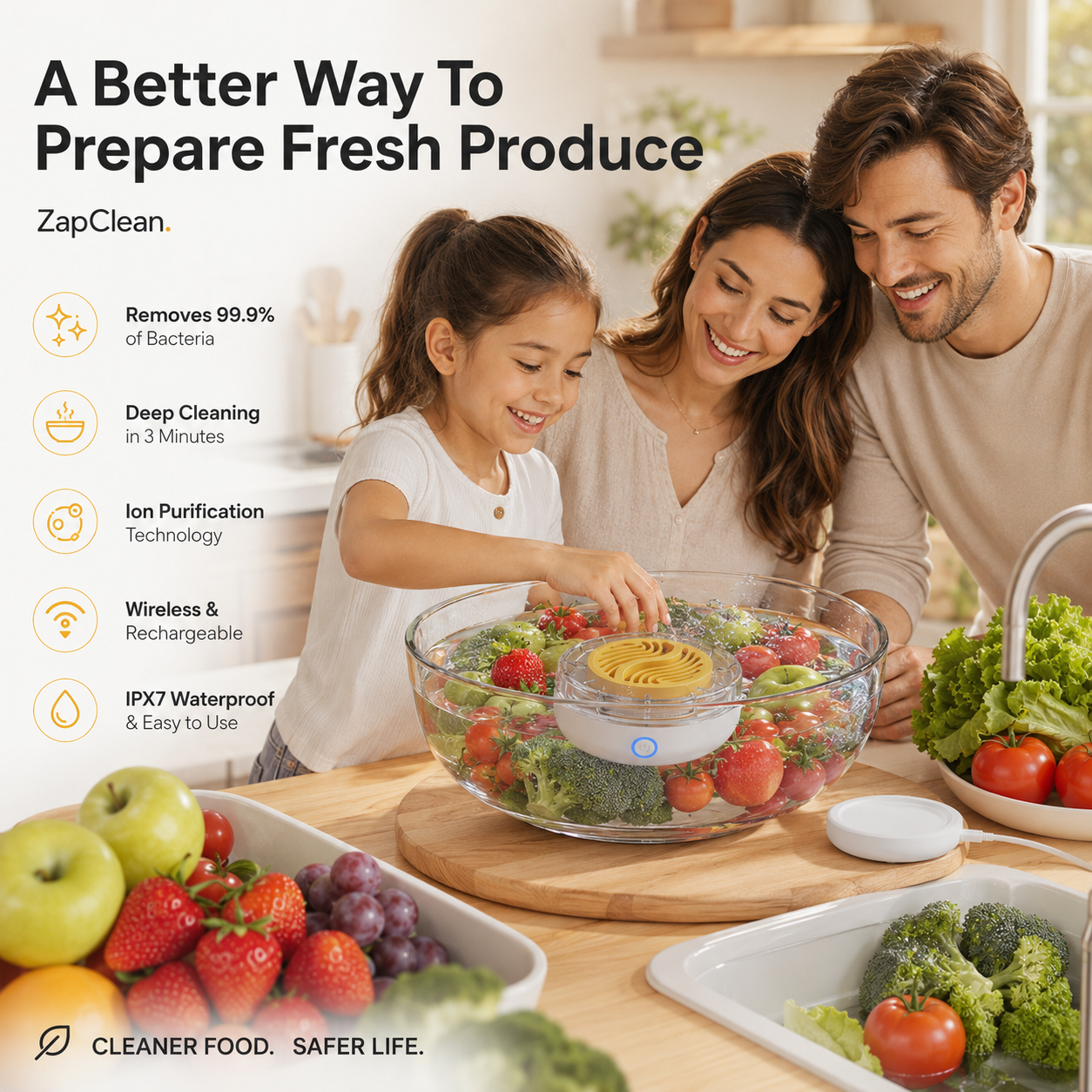 zapclean produce customer