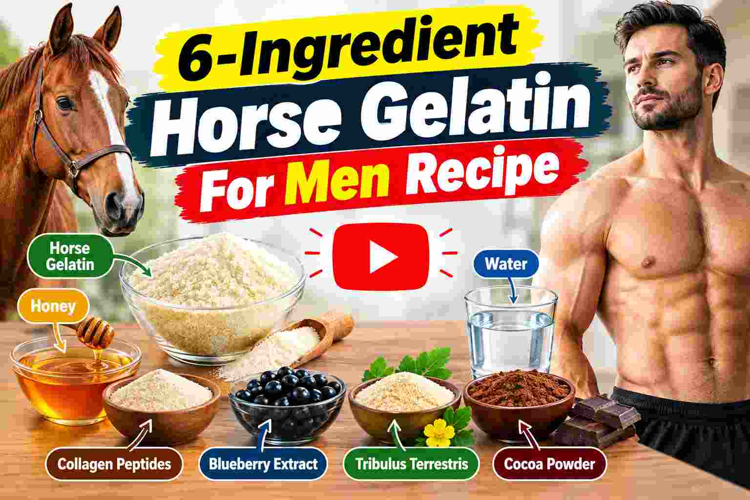 Horse Gelatin Trick Recipe for Men
