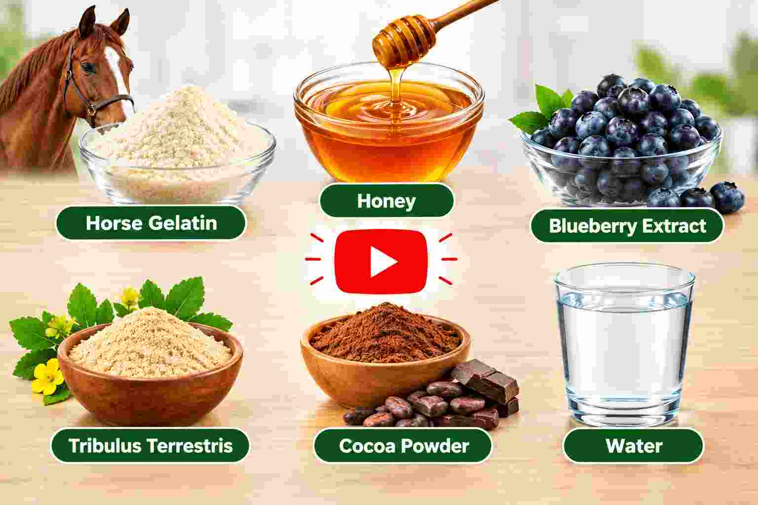 6 Ingredients for the Recipe