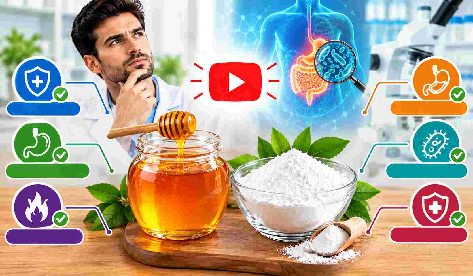 Honey and Baking Soda Trick: What Does Science Say