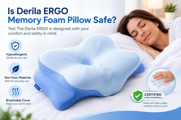 Derila ERGO Memory Foam safe