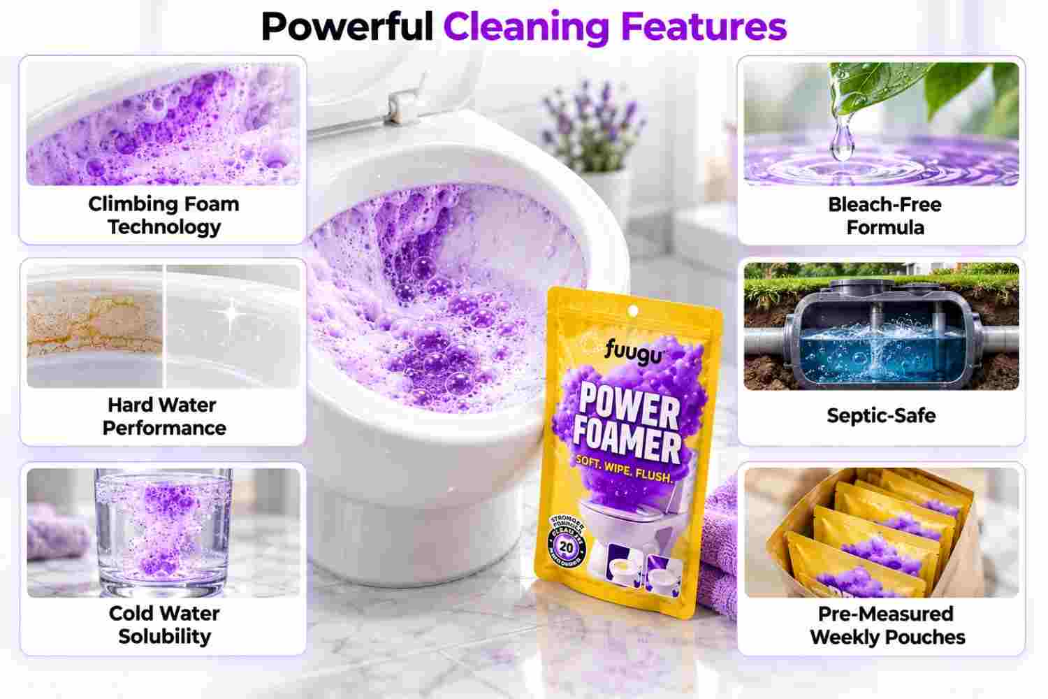 Fuugu Power Foamer Feature